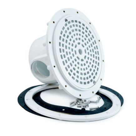 Sumidero piscinas liner y poliester Ø 200 mm con rejilla ABS QP - BricoandPool