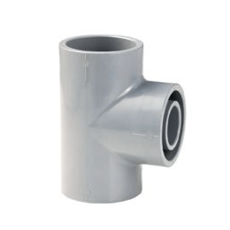 Te 90° reducida PVC - C PRESIÓN encolar hembra - BricoandPool