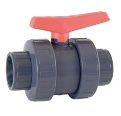 CEPEX-PVC-U PTFE-FPM Valve à billes industrielles