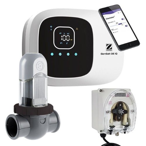 Zodiac - Clorador salino GenSalt OE iQ con bomba pH - BricoandPool