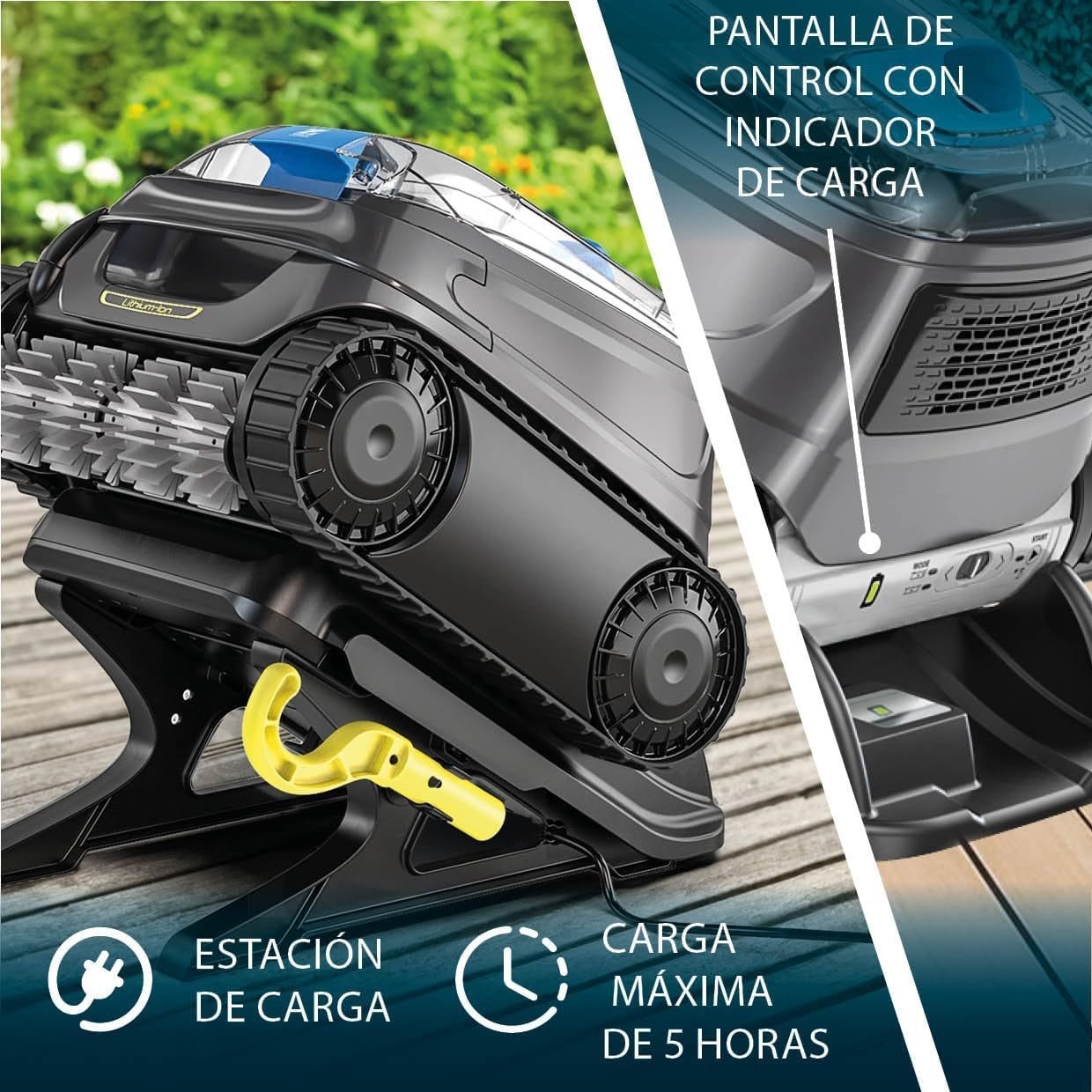 Zodiac - CNX Li 52 iQ Robot Limpiafondos Piscina sin cable batería - BricoandPool