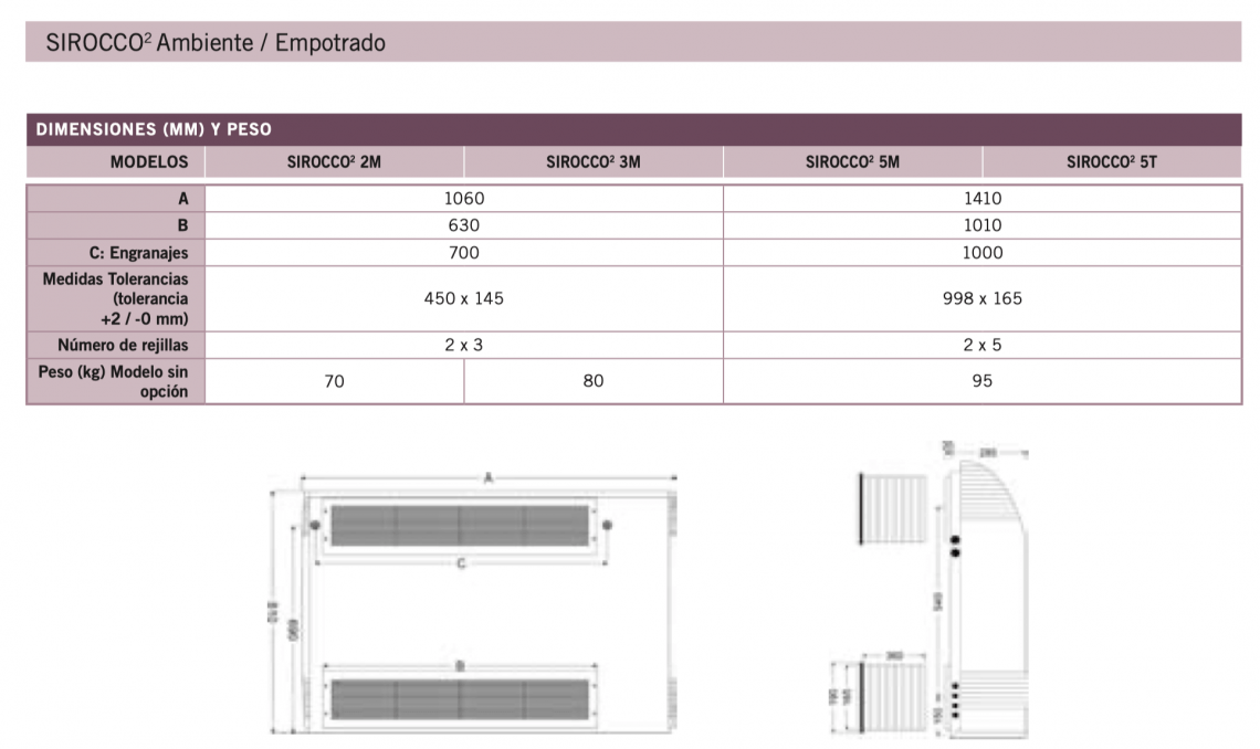 Zodiac - Deshumidificador Sirocco 2 Ambiente - BricoandPool