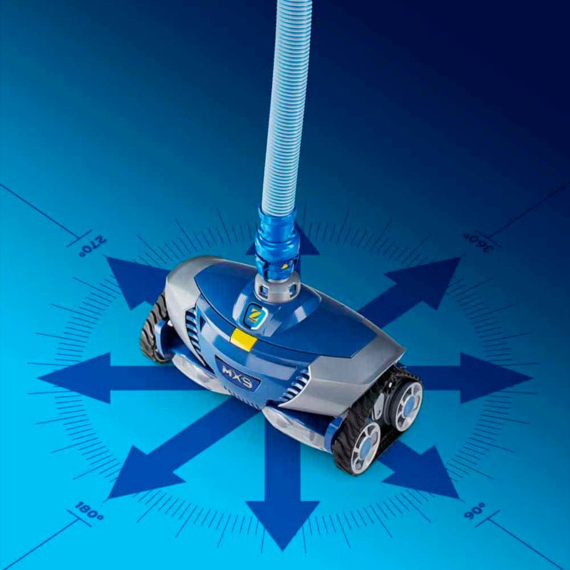 Zodiac - Limpiafondos Hidráulico piscina MX9 - BricoandPool