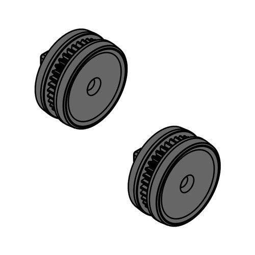 Zodiac - Ruedas delanteras Zodiac TornaX (2 uds) R0771800 - BricoandPool