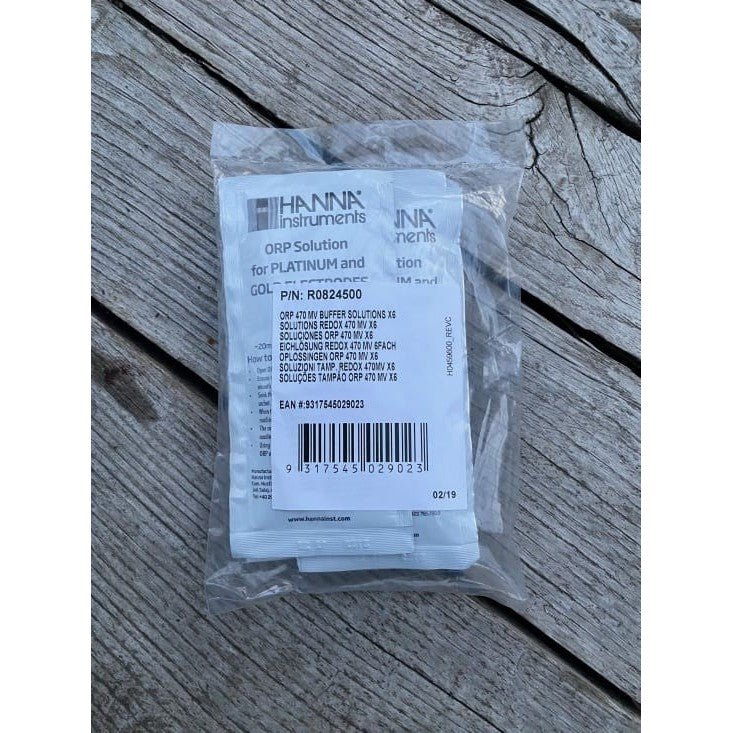 Zodiac - Soluciones patrón ORP 470 mV (6un.) - BricoandPool