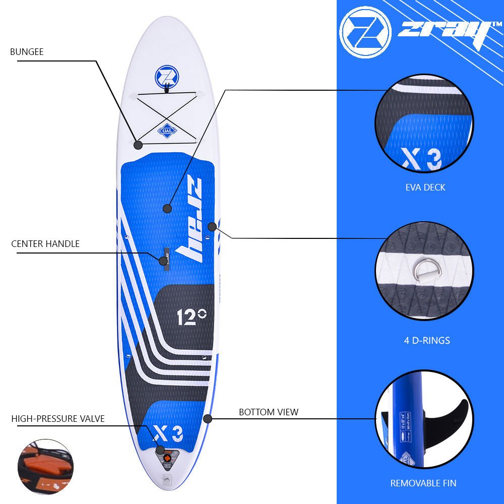 Zray SUP X - Rider X3 12' - Colección 2021 - BricoandPool