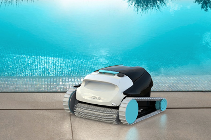 robot limpiafondos piscina dolphin